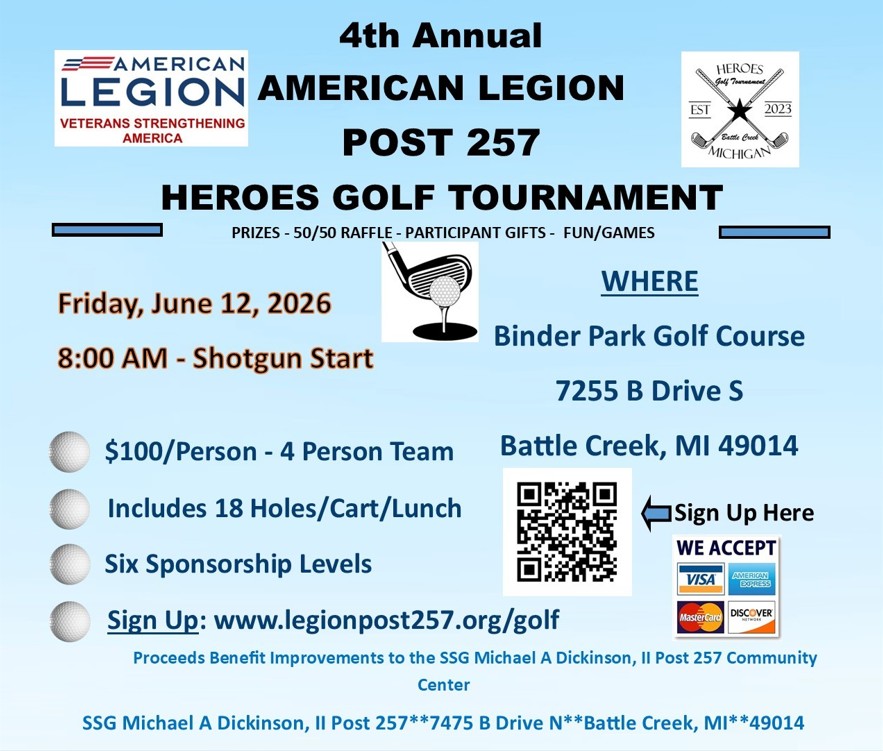 2026 Golf Outing Flyer for Website